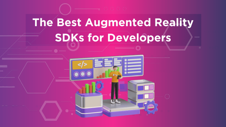 Developer comparing augmented reality SDKs for building AR apps