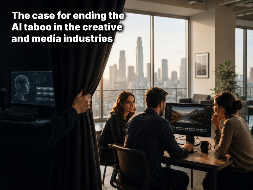 The case for ending the AI taboo in the creative and media industries